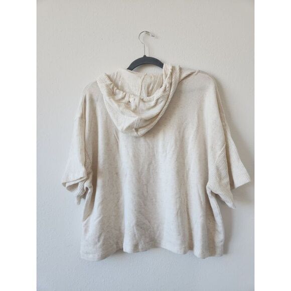 Johnny Was Calme Hooded Cozy Tee Sweater Top | Size M - Picture 5 of 5
